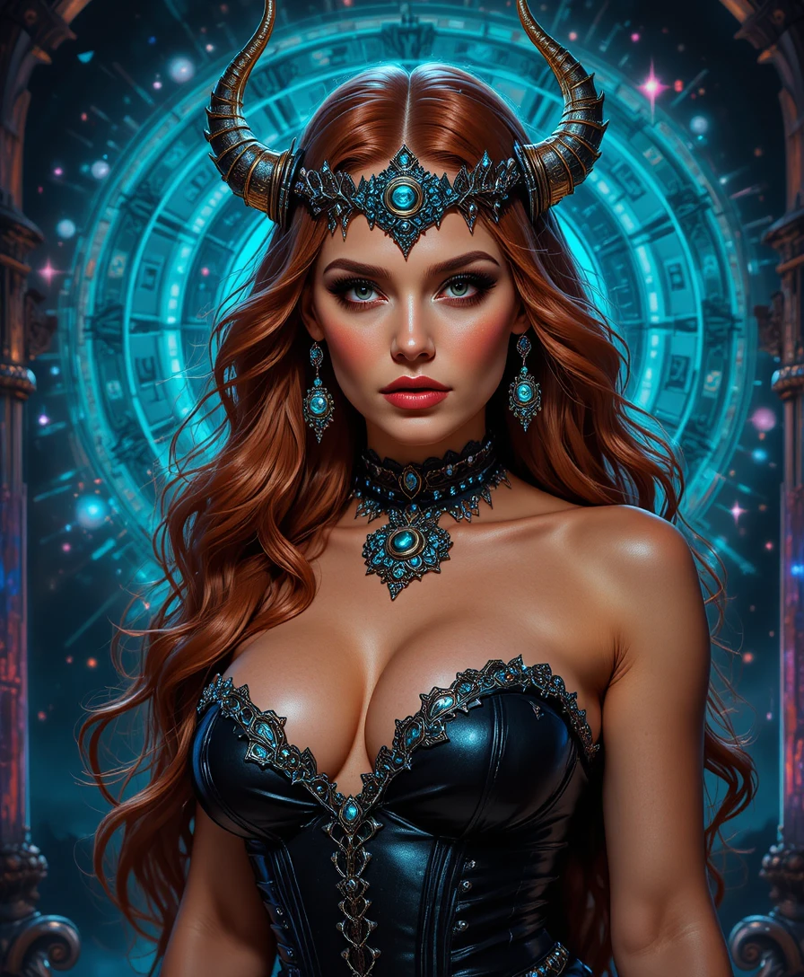 Valchiria pin up guerriera nel glamour fantasy moderno