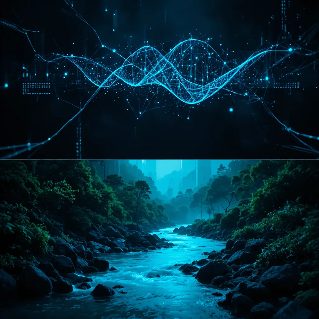 Tableau de bord futuriste minimaliste avec interface d’ordinateur néon
