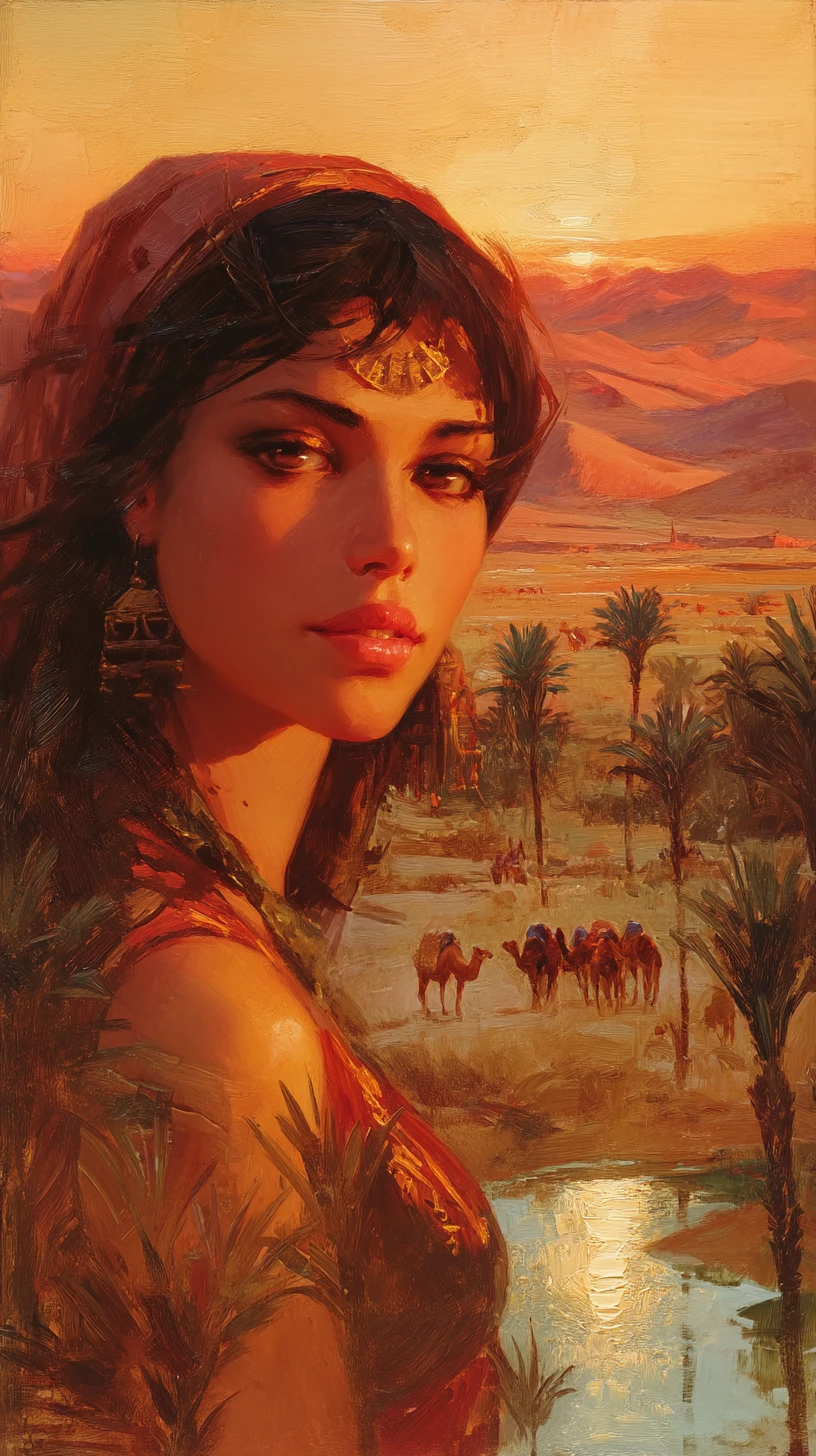 desert oasis