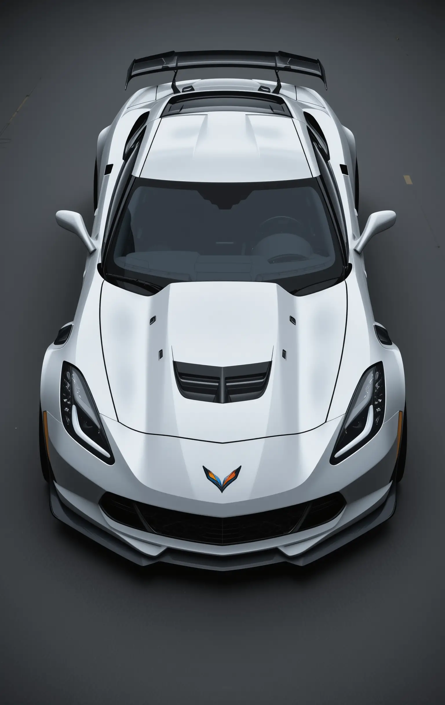 High performance Chevrolet sports car with aerodynamic design