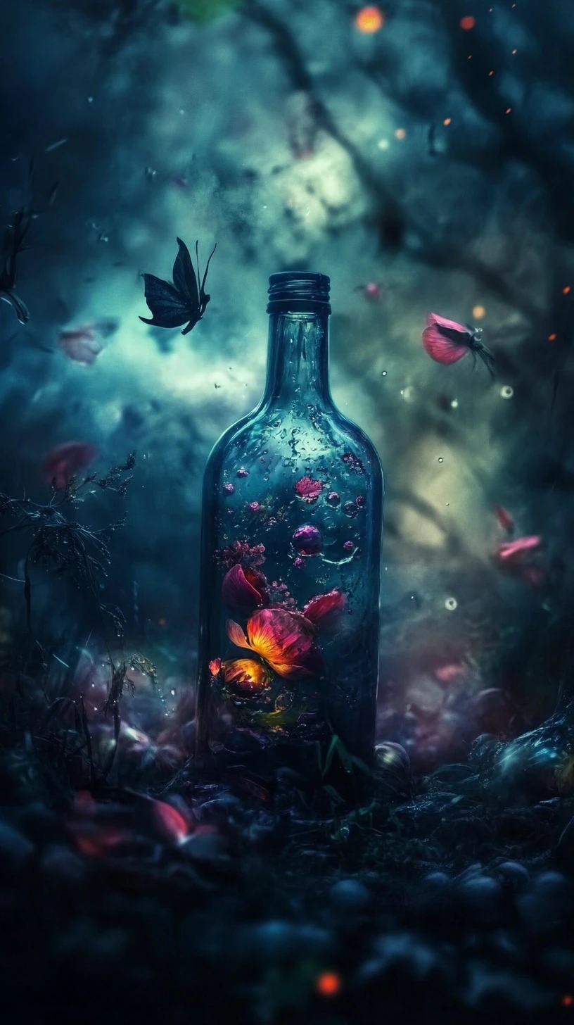 Paradiso oscuro surreale colmo di una bellezza inquietante e seducente