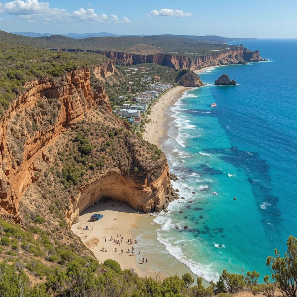 Pueblos rurales y aldeas costeras remotas de Australia