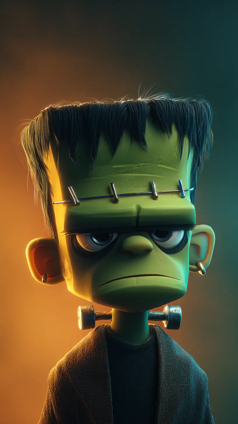 cartoon monster