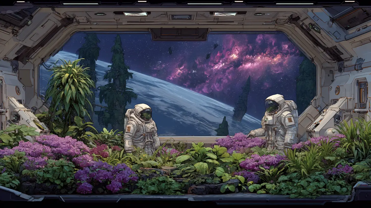space station interior