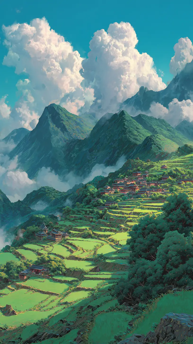 mountain village