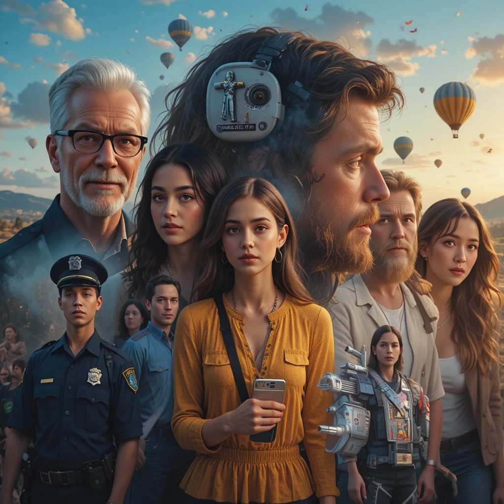 Vidas entrelaçadas em uma única história urbana cinematográfica