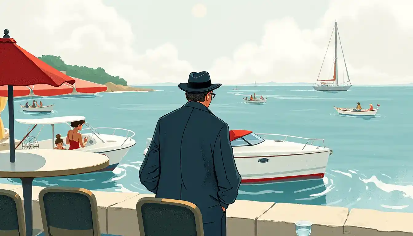 Two friends arrive in Deauville for a chaotic vacation stay