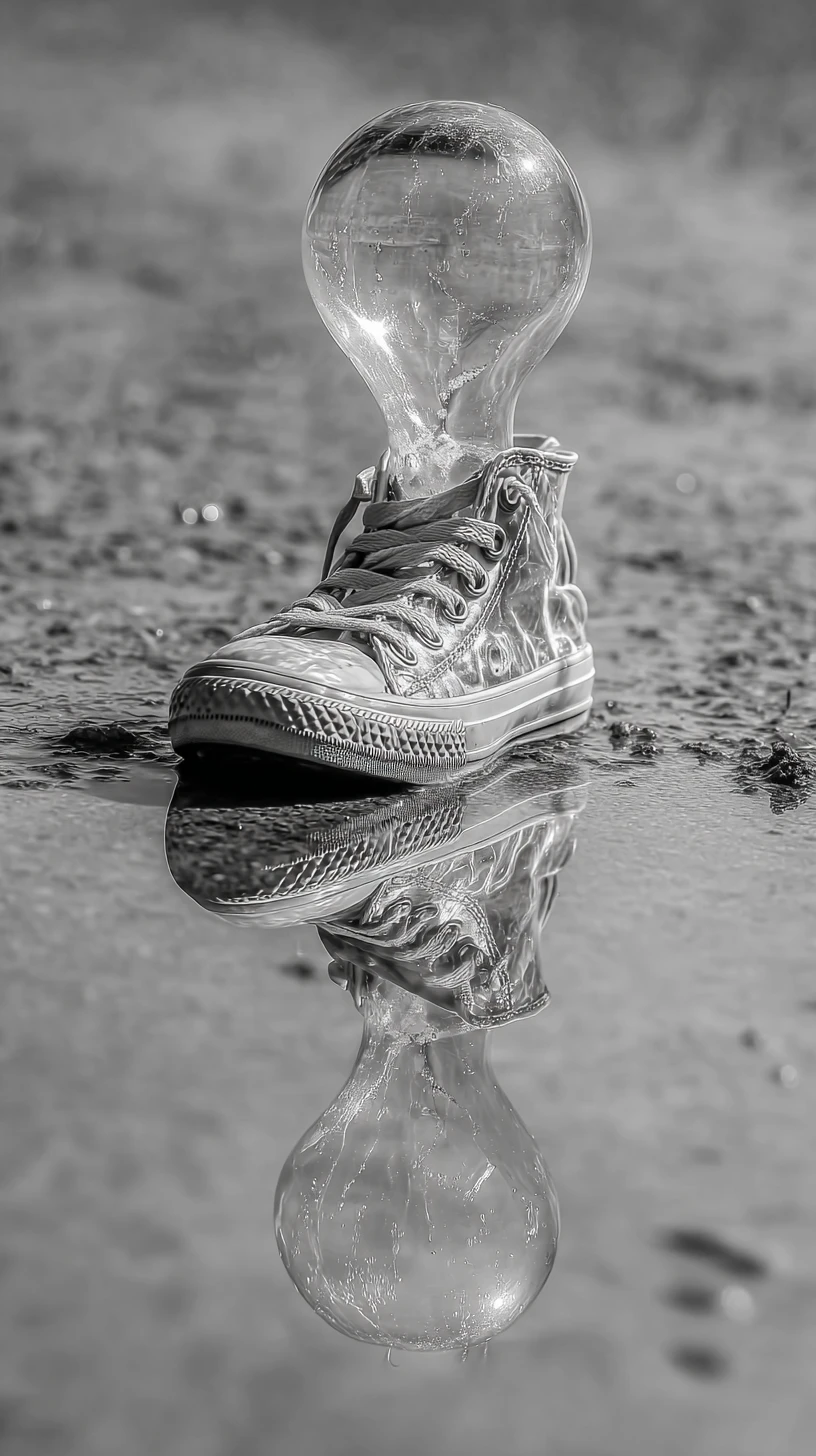 Sneaker eleganti che scivolano in avanti con una sicurezza senza sforzo