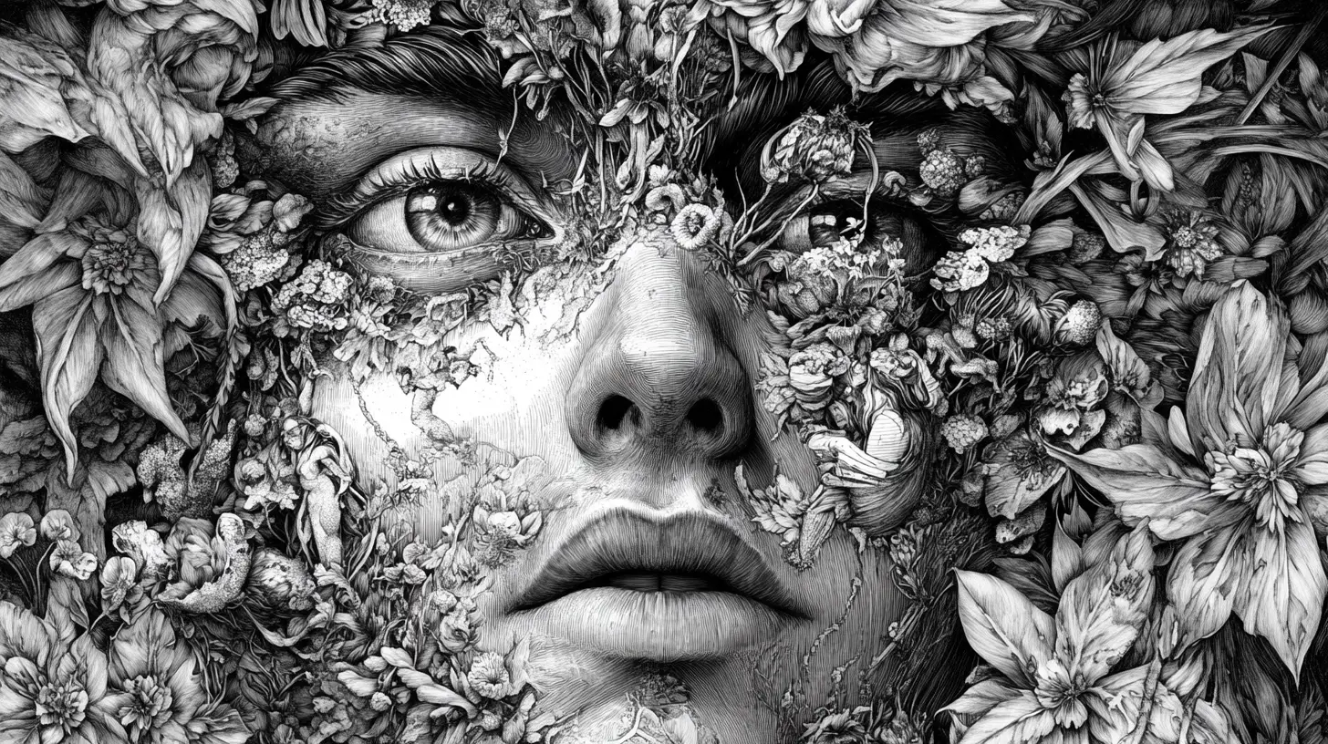 surreal portrait