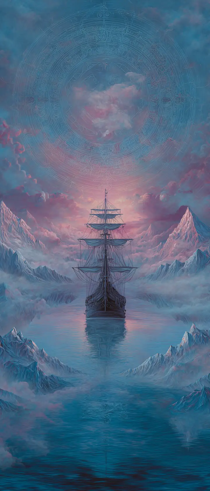 結合航海與音樂元素的超現實夢境景觀