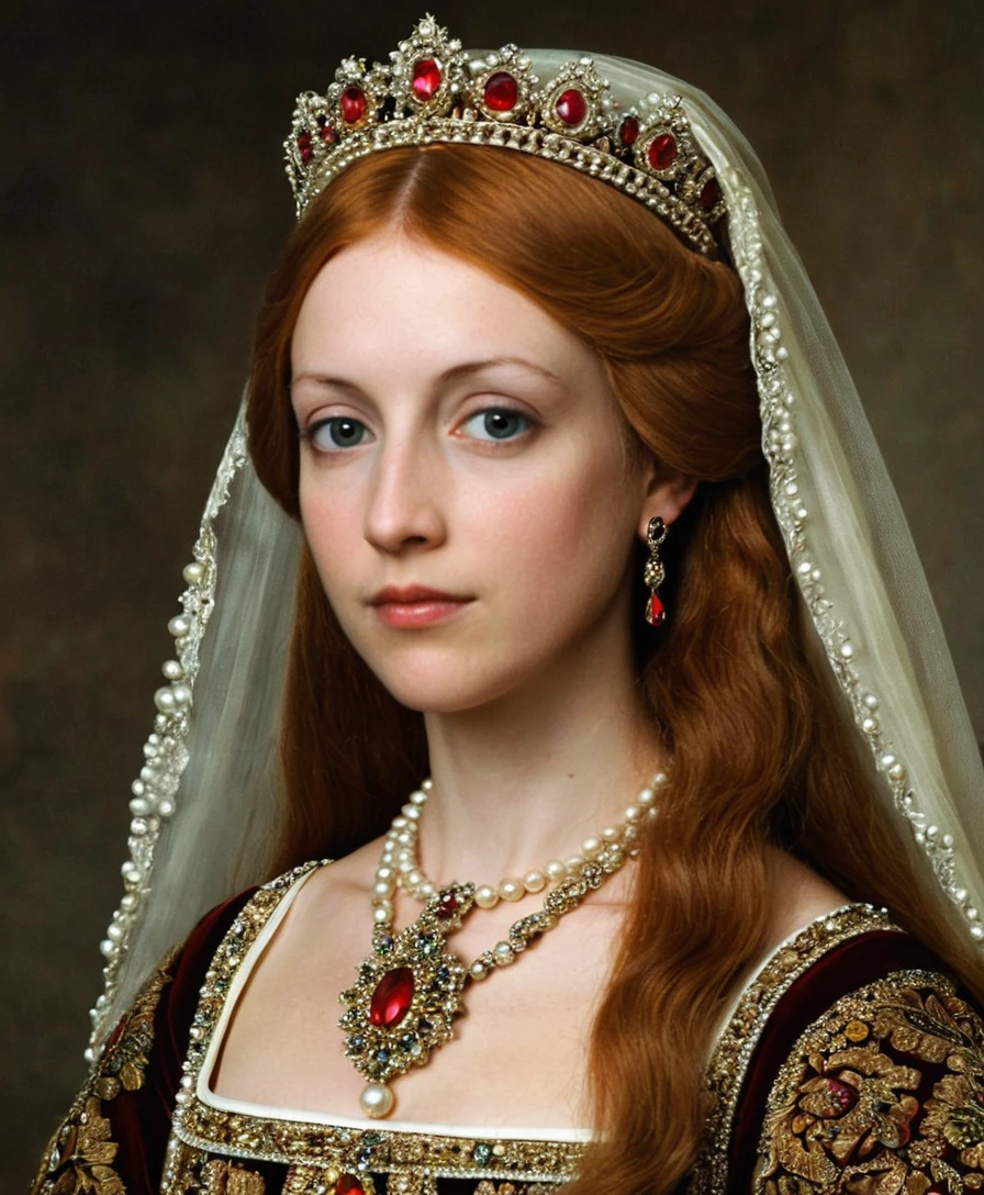 Retrato renacentista de la reina Laura I de Verenthia