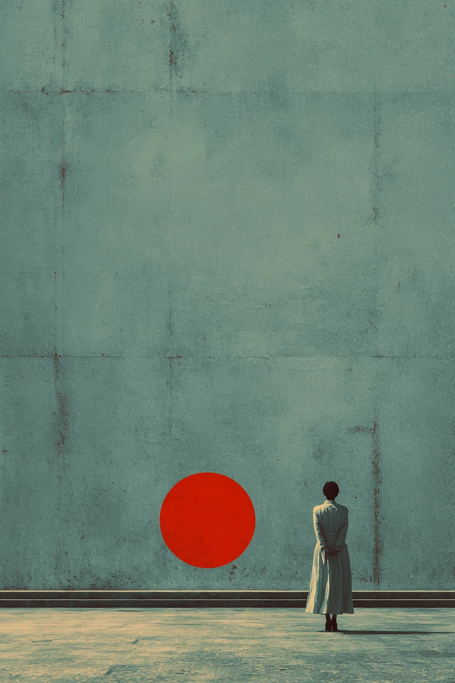 Collage vintage surreale sulla sensazione di essere ignorati e invisibili
