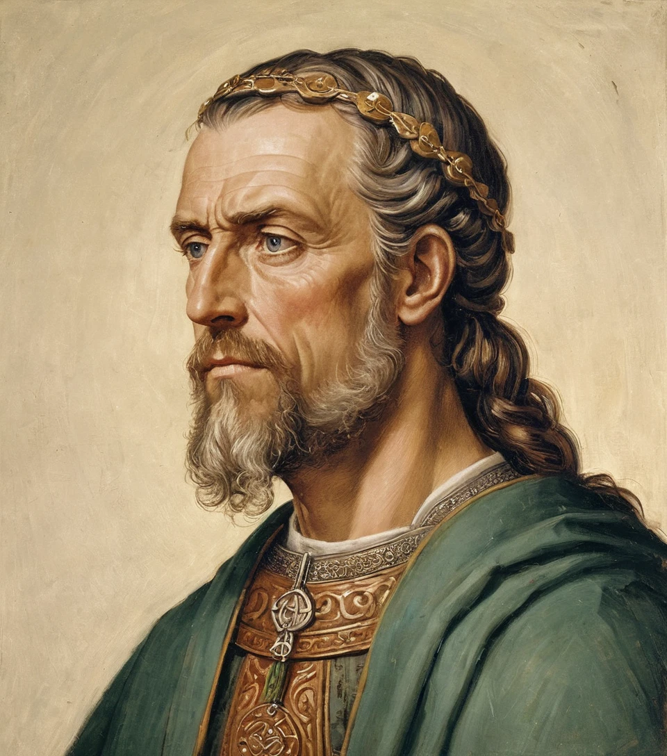 Porträt des ehrenwerten Alfred de Stenhouse im angelsächsischen Stil