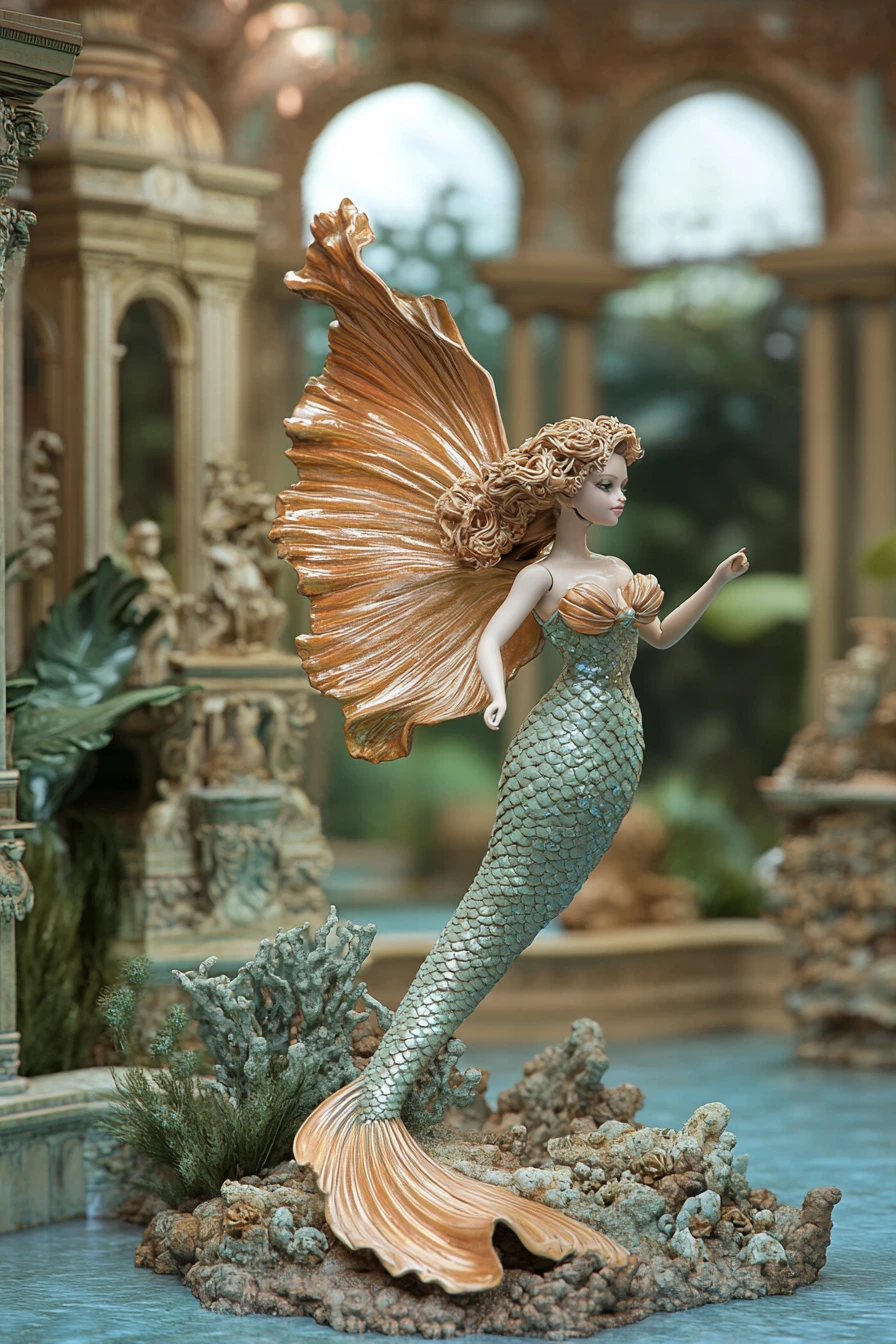 Palais orangerie fantastique à l’atmosphère baroque de conte de fées