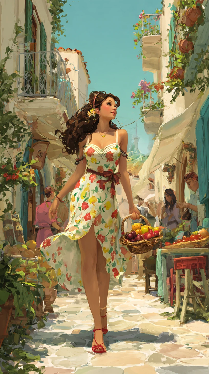 street market