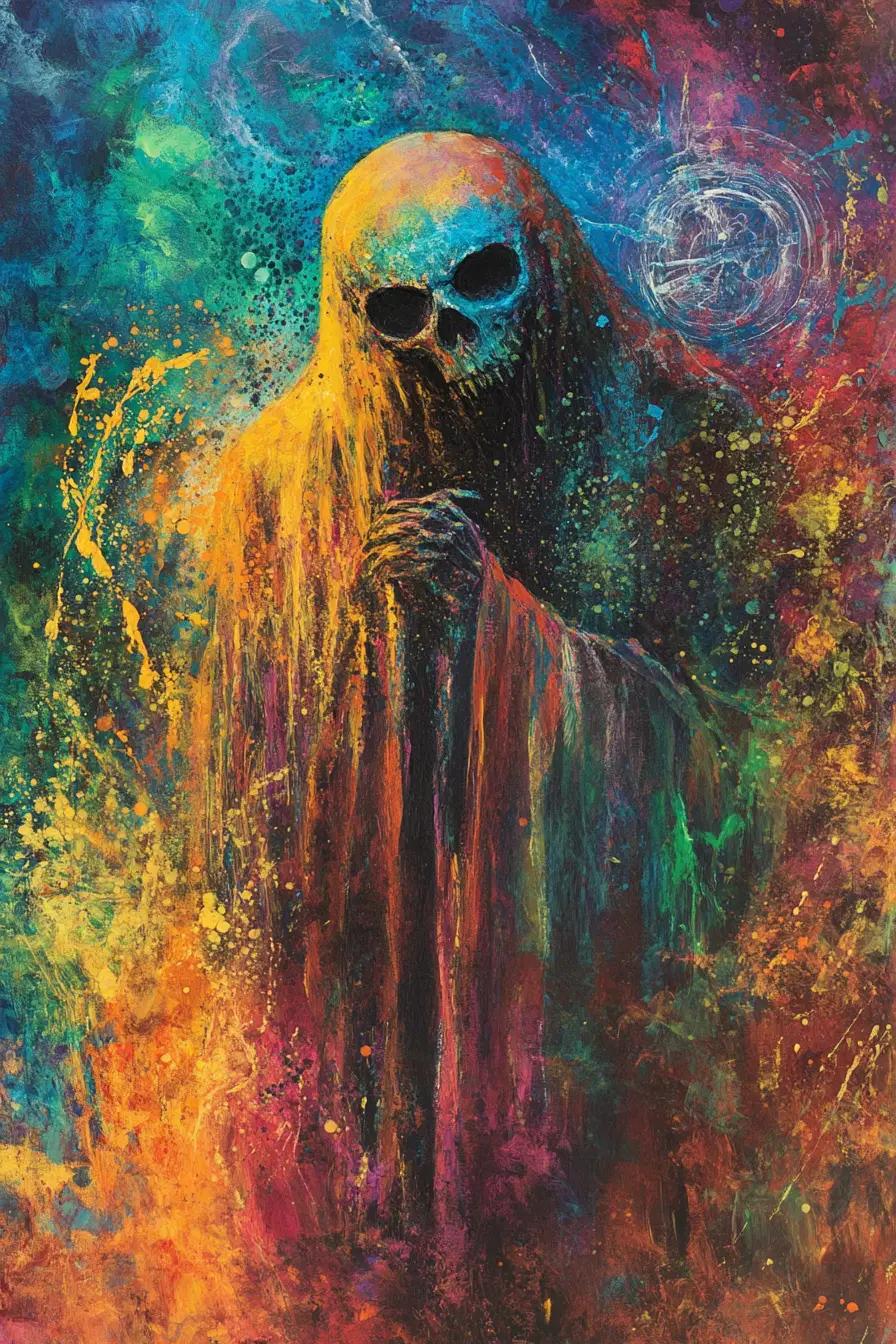 詭異來世領域中浮現的繽紛靈性幽魂