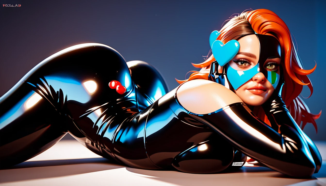 Femmes en latex surréalistes dans un univers de fantasy biomécanique
