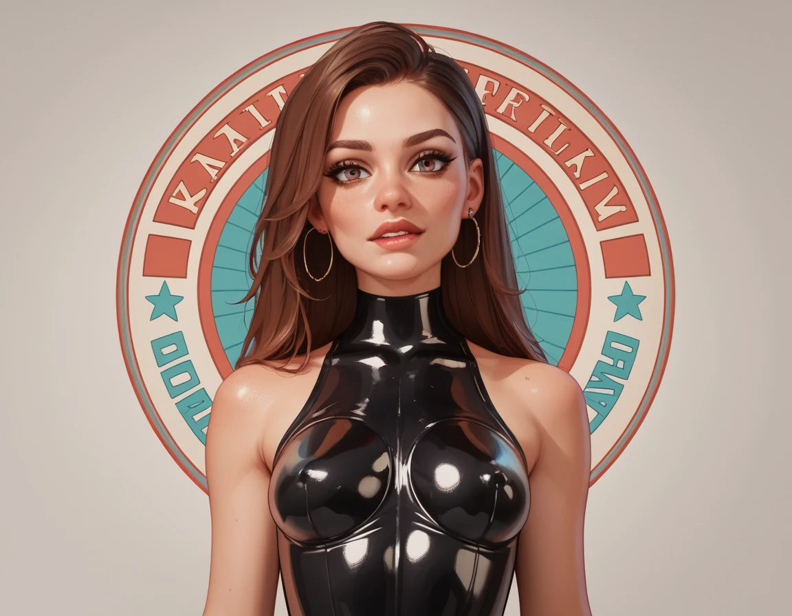 Surreale Latexfrauen in einem biomechanischen Fantasieuniversum