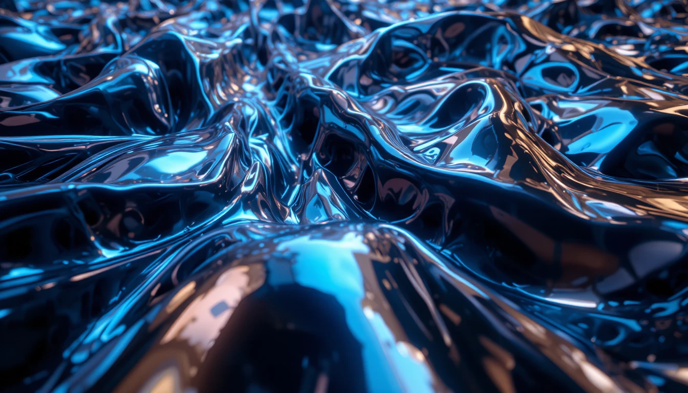 Endlose glänzende Latexoberfläche im Schimmer von Umgebungslicht