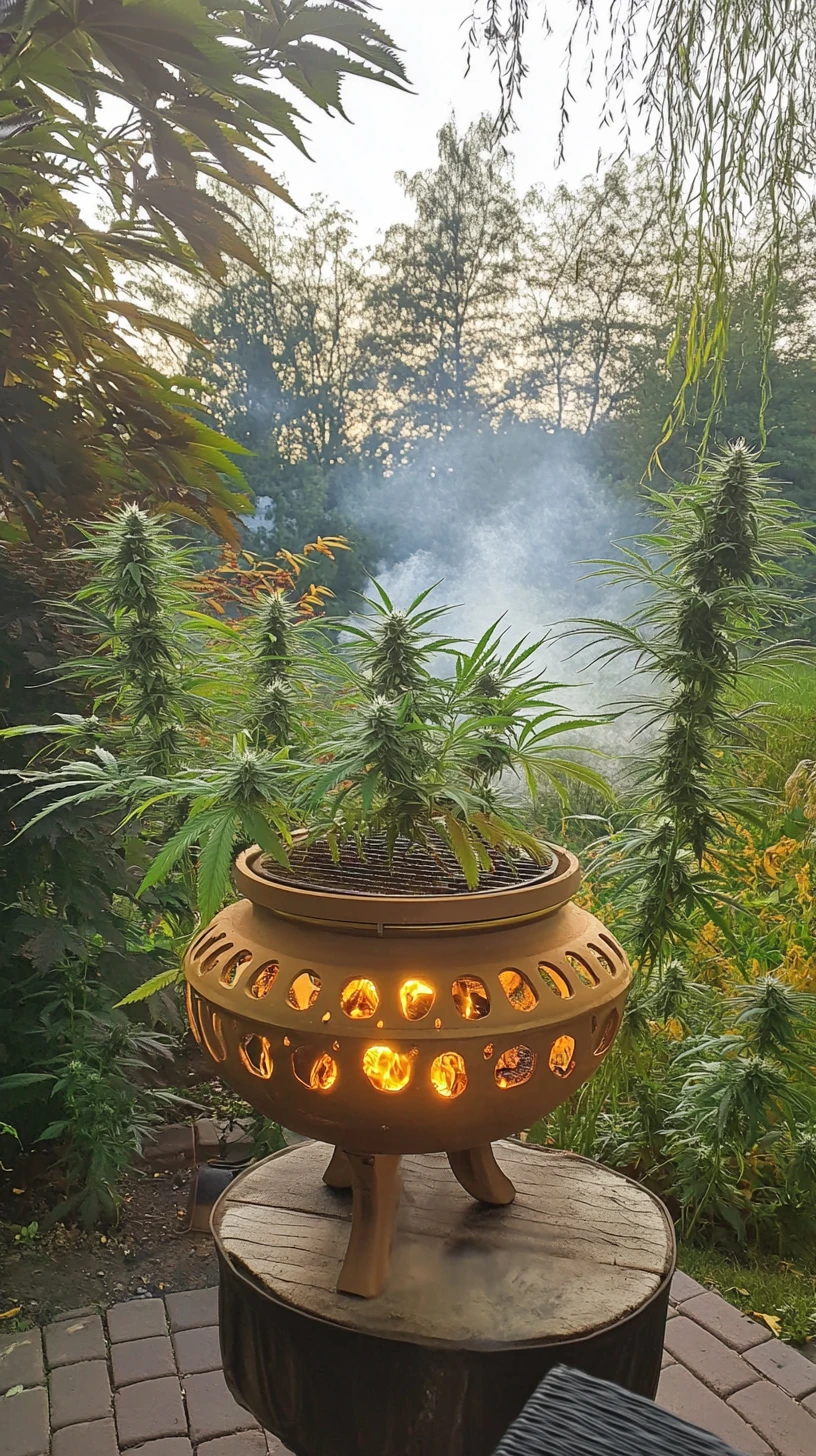 Dragon chinois, jardin envahi, ragoût et chaudron de sorcière