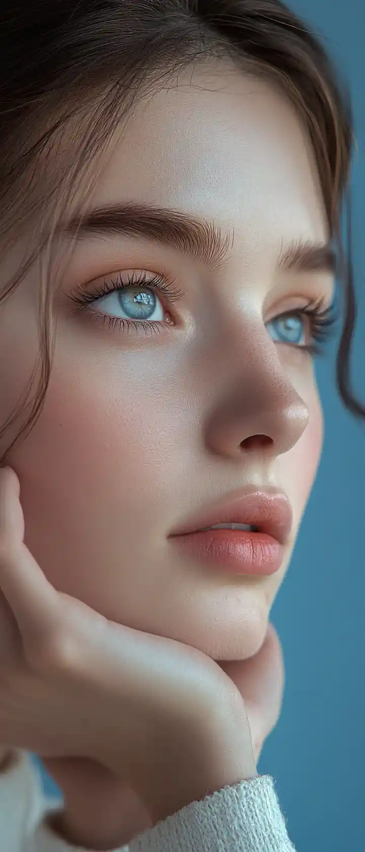俏皮北歐女孩的奇幻夢幻插畫