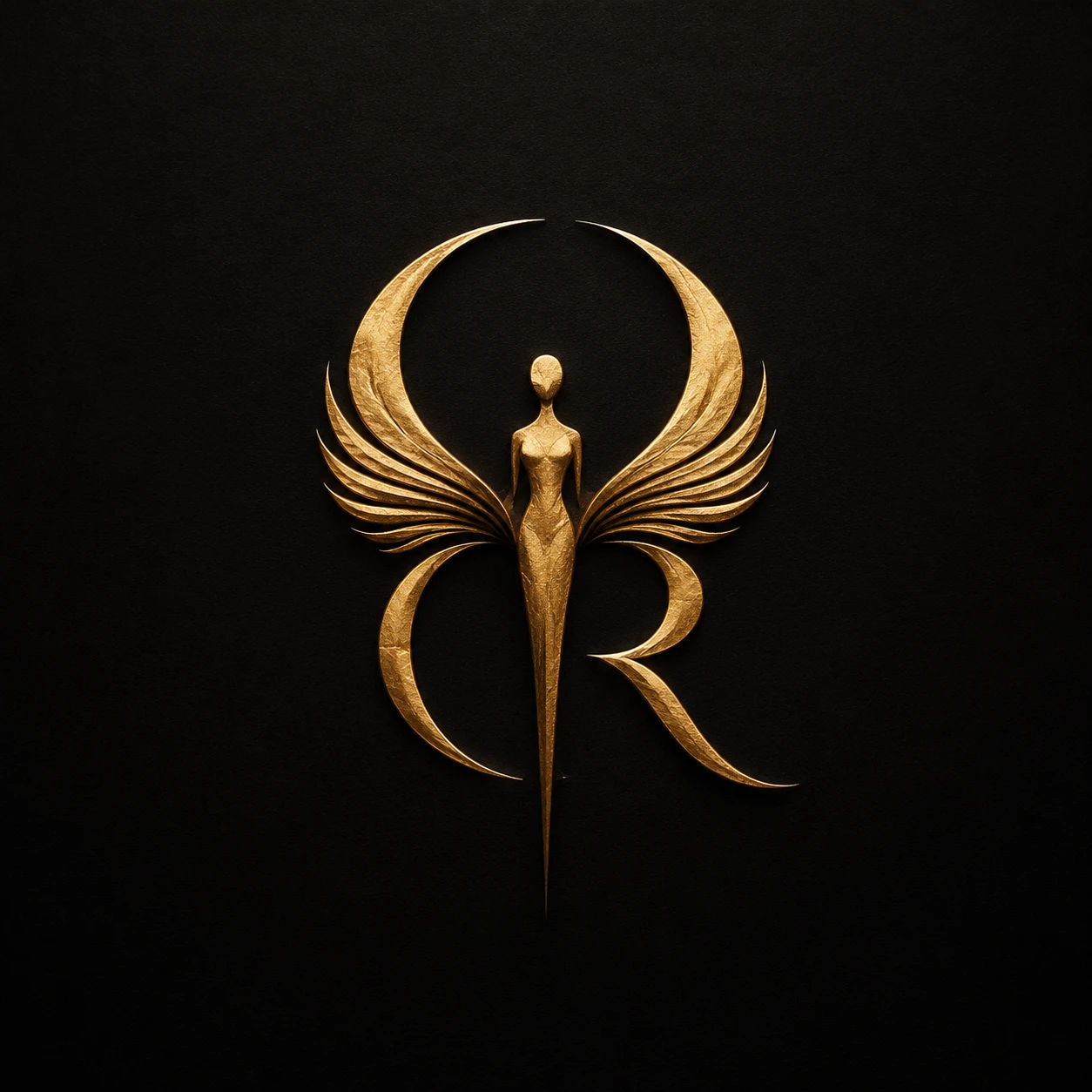 Minimalistisches Fantasy-Logo für ein exklusives Couture-inspiriertes Arthaus