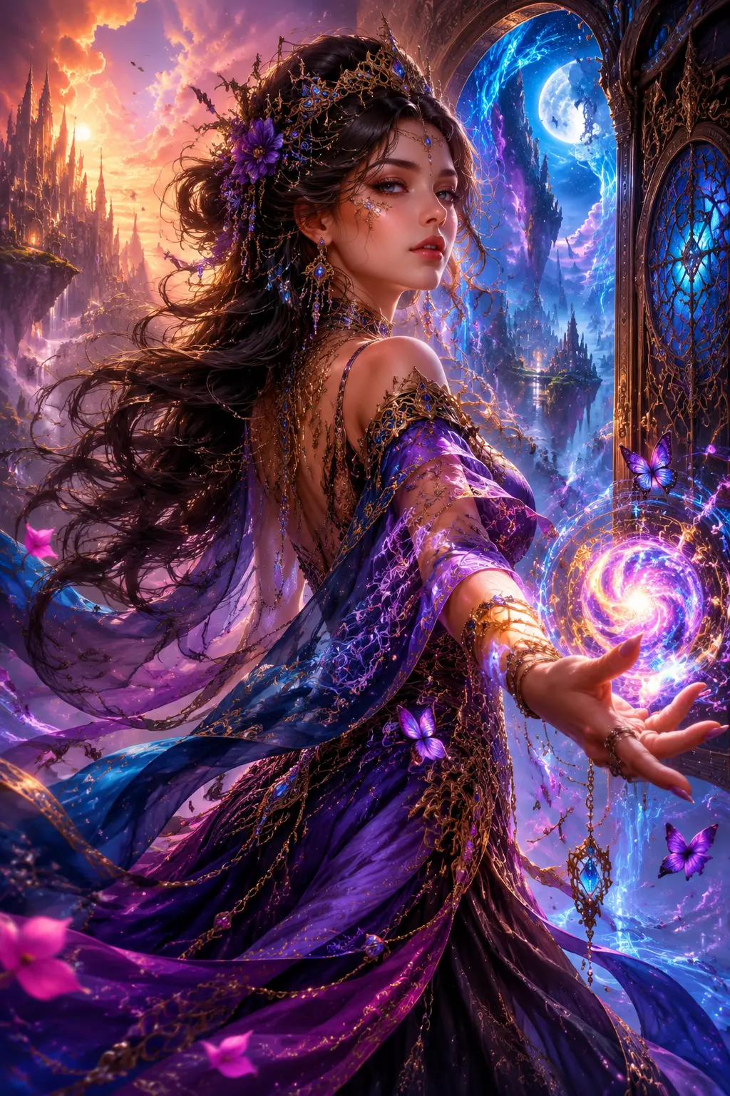 穿越至光輝奇幻境界的神秘女巫