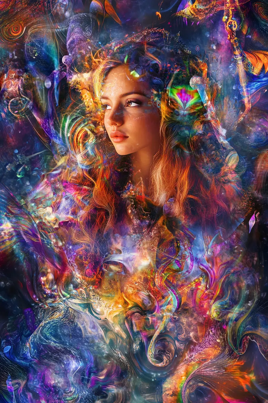 踏入絢麗奇幻國度的神祕魔女