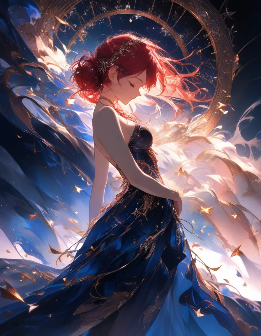 semi realistic illustration