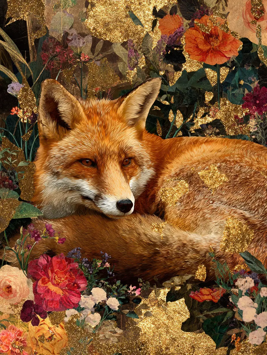 mixed media painting