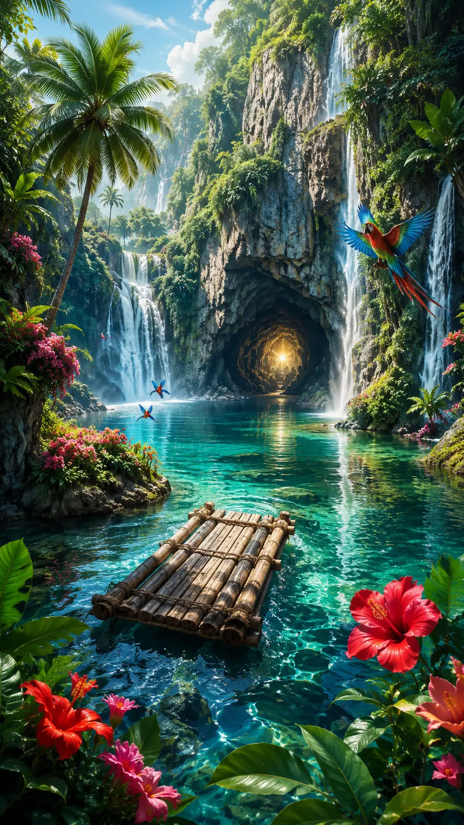 tropical landscape