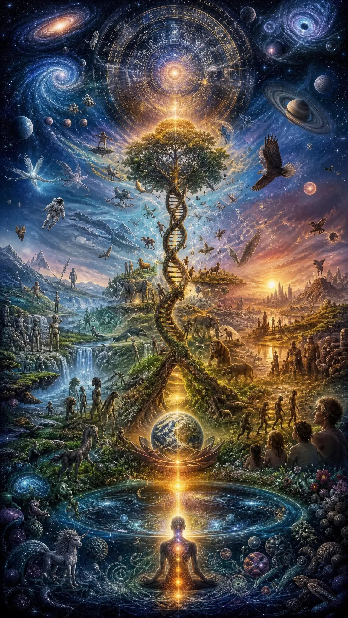 Cosmic vision of the universe life and ultimate meaning