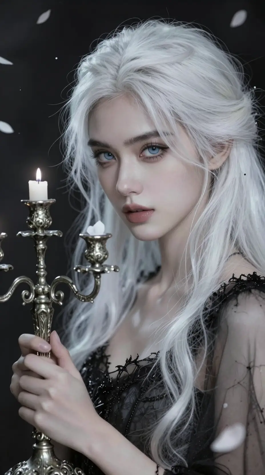 dark background