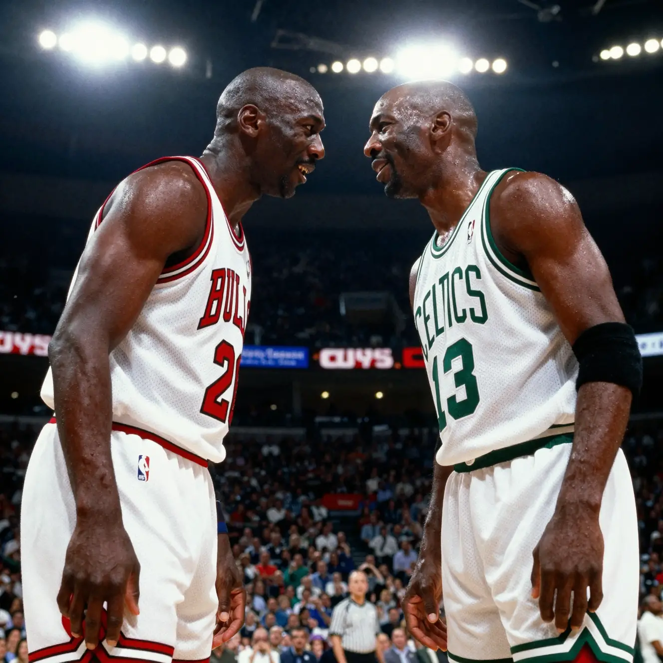 Basketball-Legenden treffen sich im Playoff-Duell am Mittelkreis