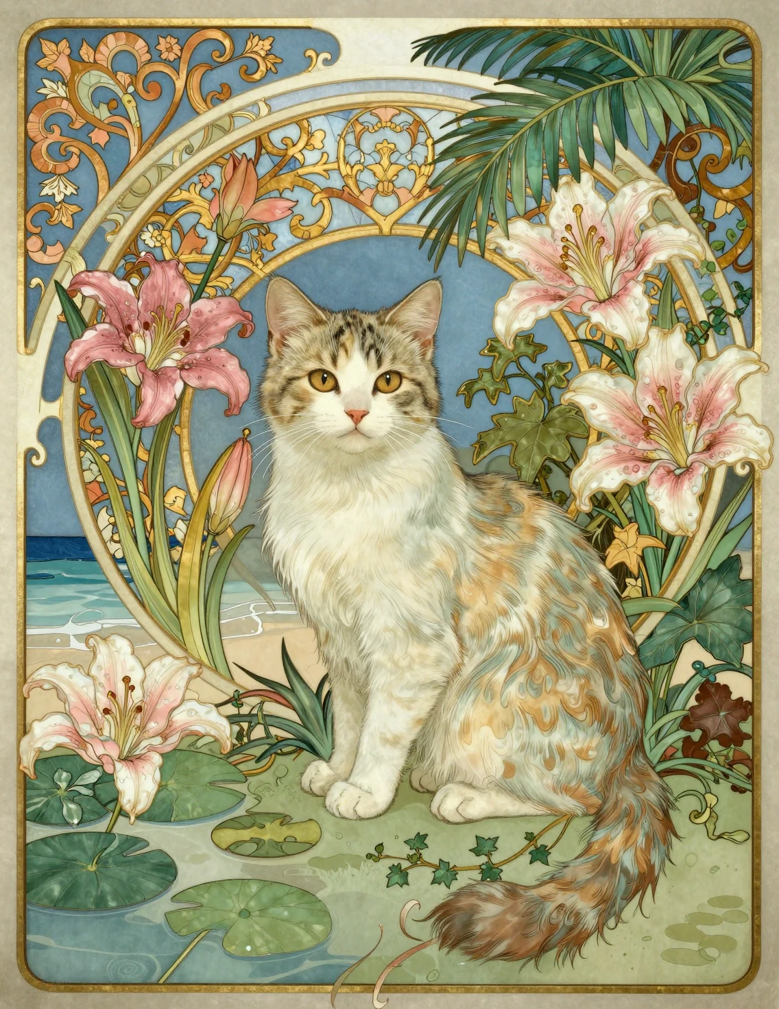 illustration cat