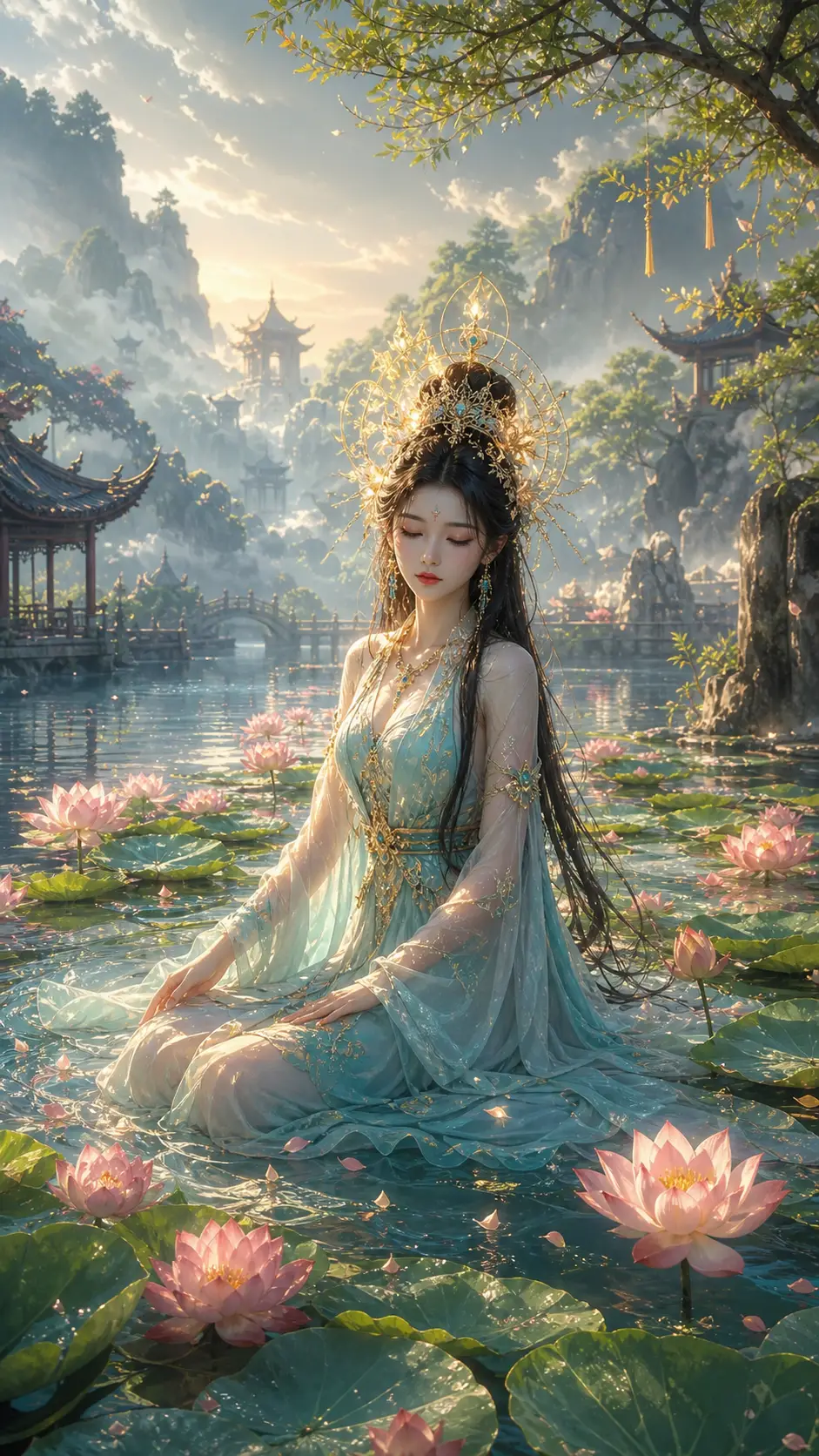 lotus pond