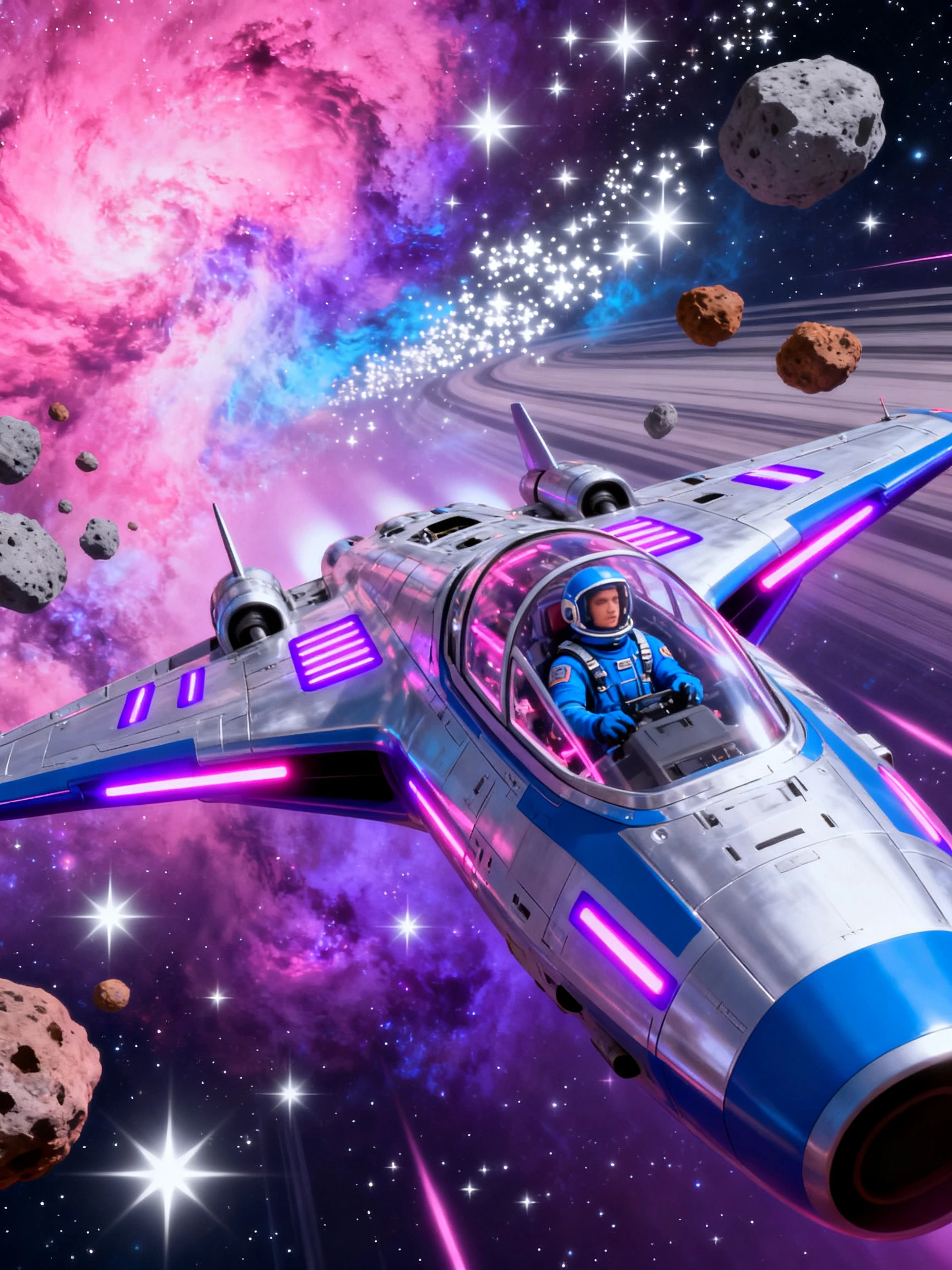 Illustrazione digitale vivace con audace armonia creativa di colori