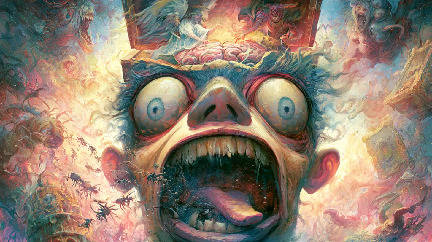 surreal face