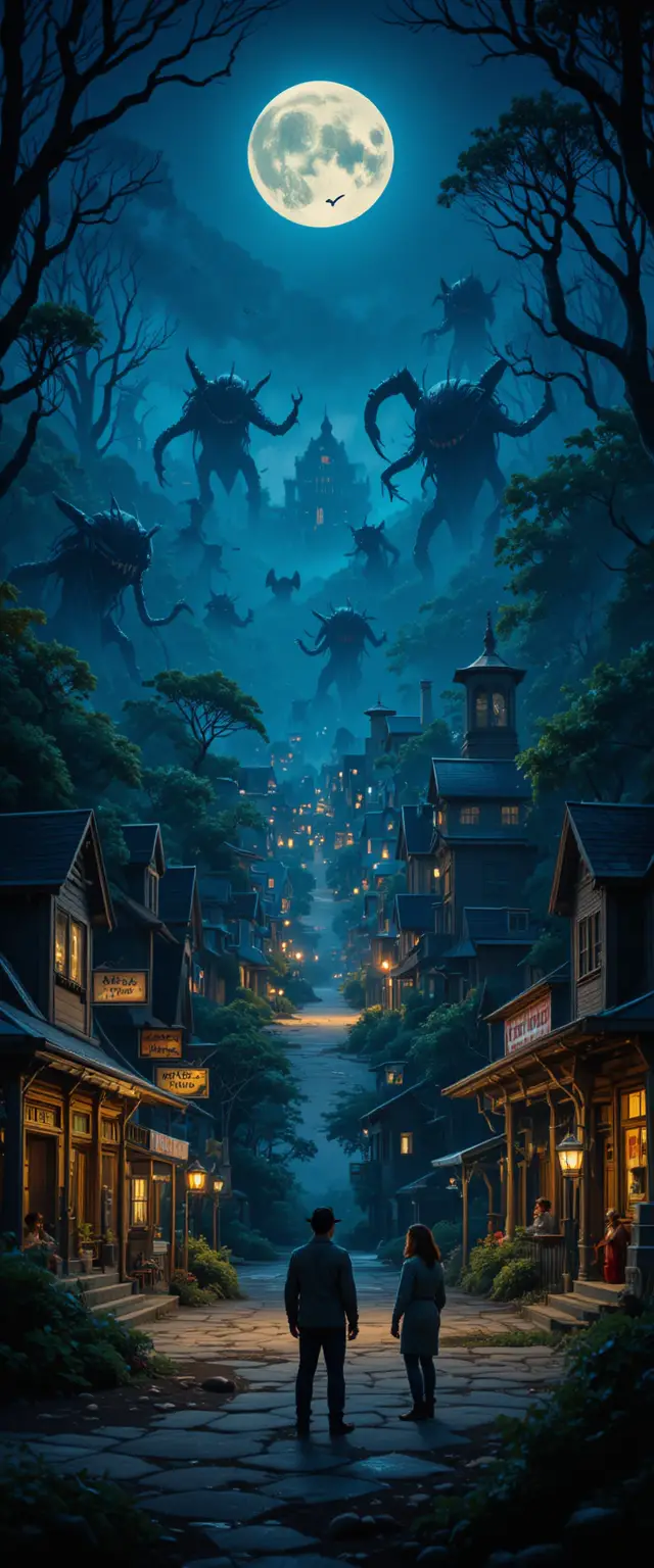 Cittadina da incubo in stile Pixar nel Midwest americano