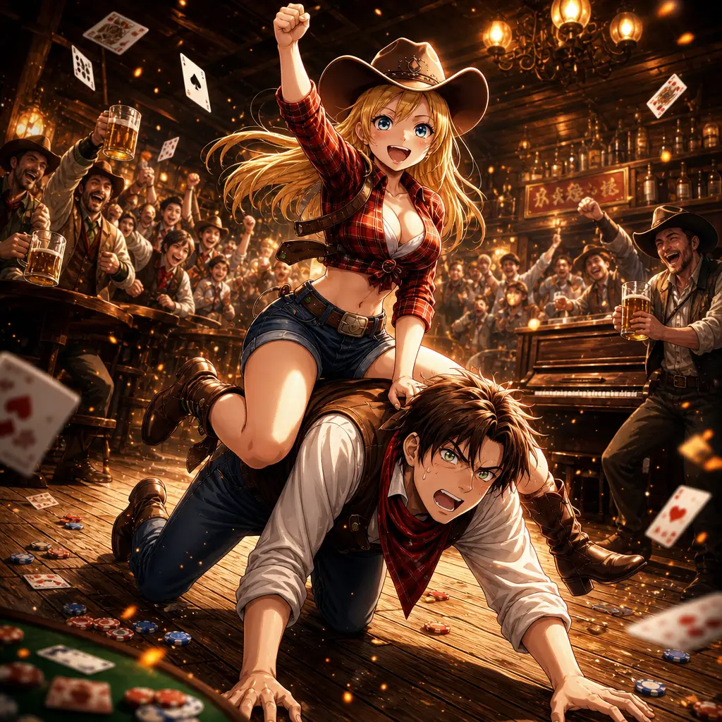 man and woman