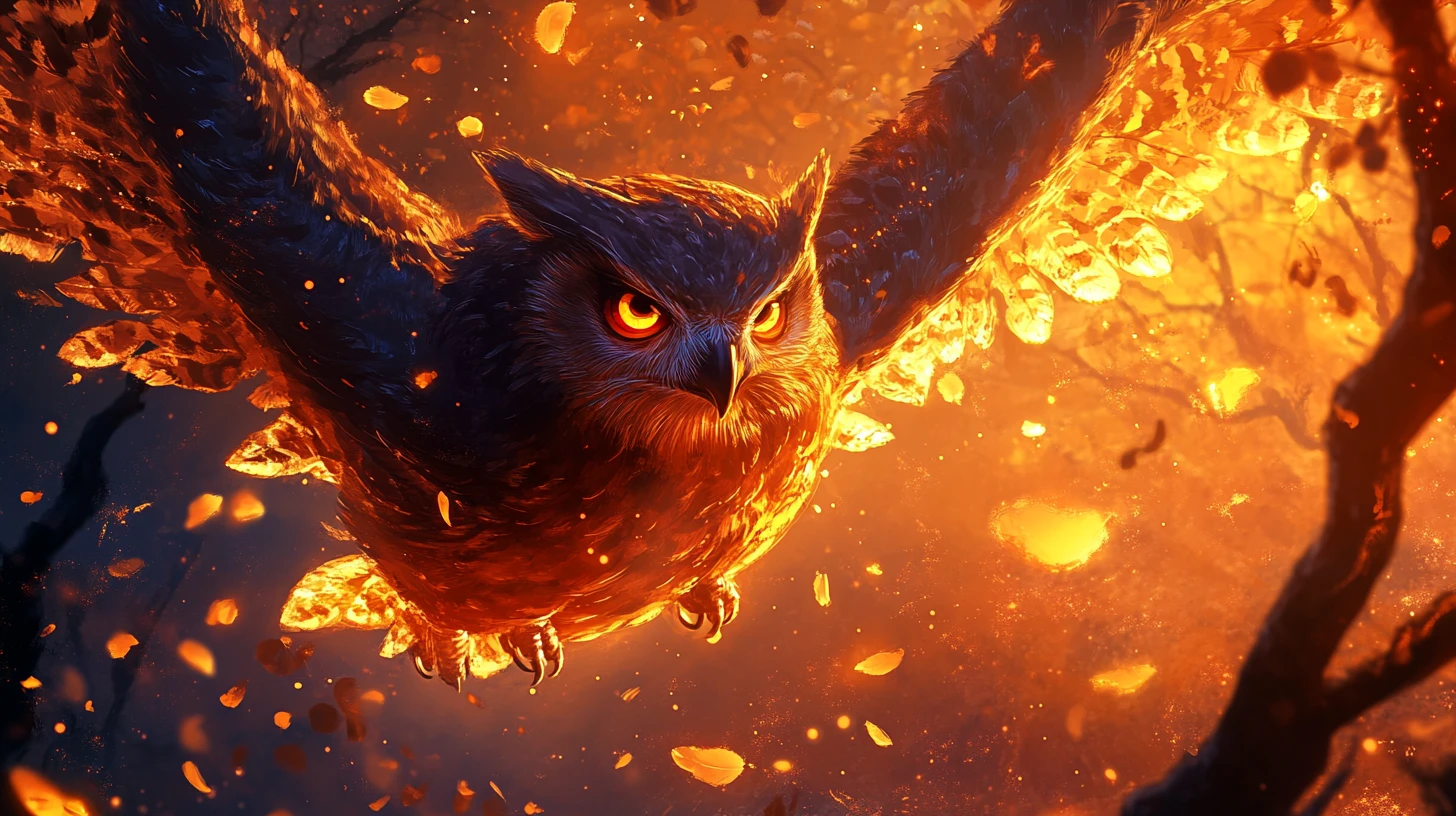Héros de fantasy dynamique avec atmosphère magique lumineuse