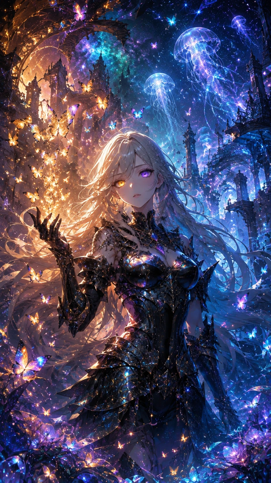 擁有異色宇宙之眼的神秘動漫女子