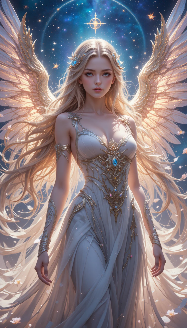 Mujer de fantasía estilo anime inspirada en el universo de Osamodas