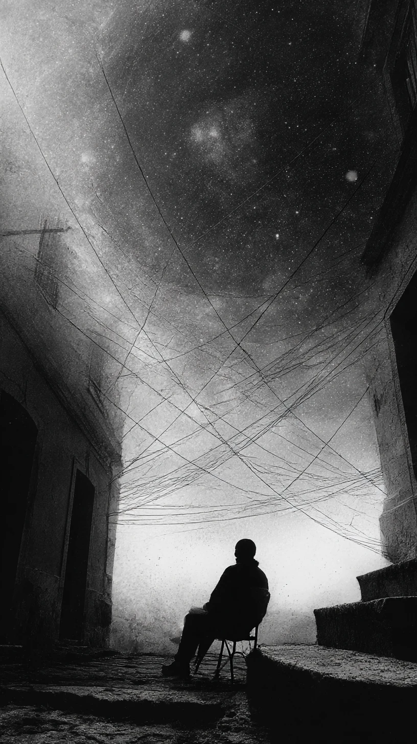 Misterioso espaço cósmico no distante limite da existência