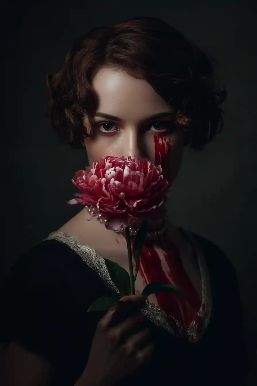 Mujer elegante como símbolo de vida y renovación