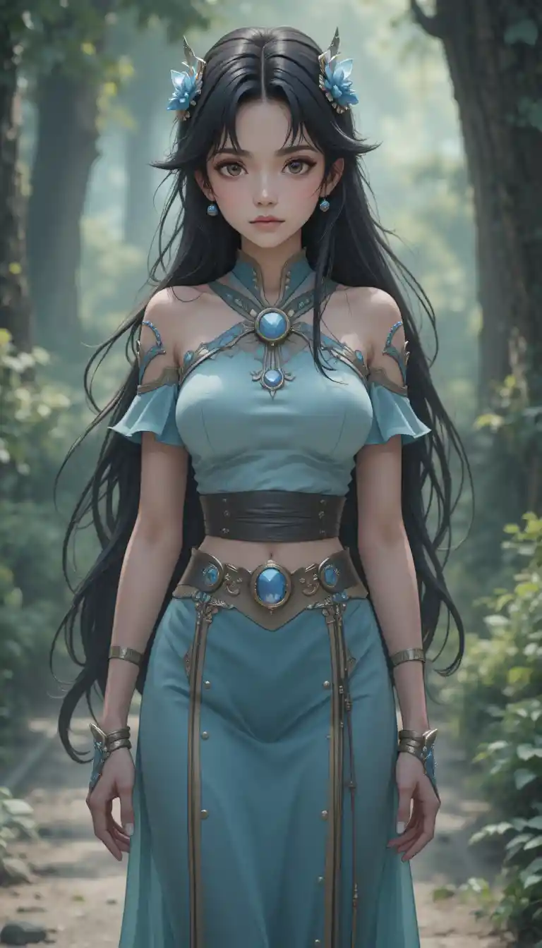 奧薩莫達斯奇幻世界的動漫女性