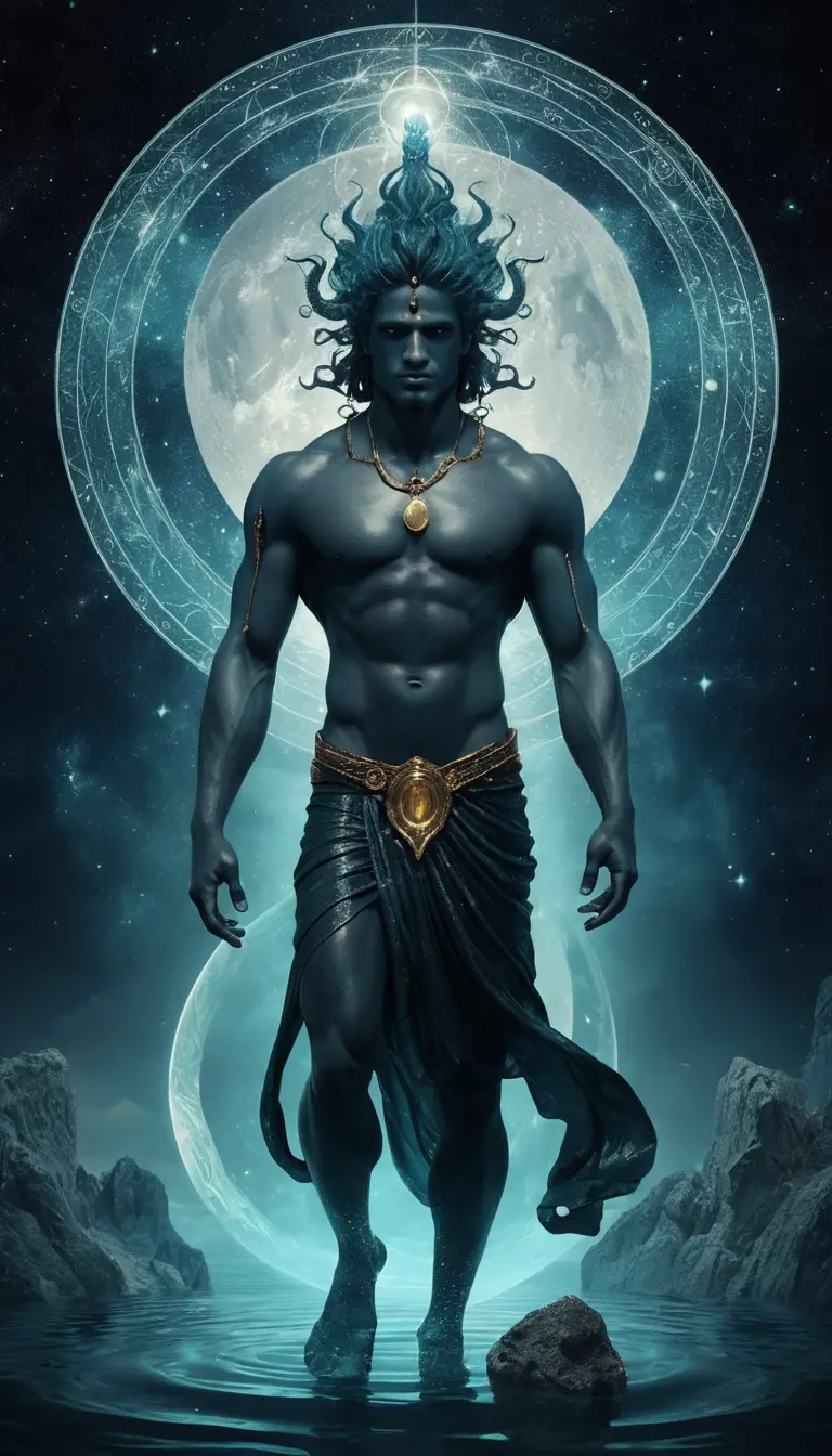 Visionary man with free spirited aquarius energy