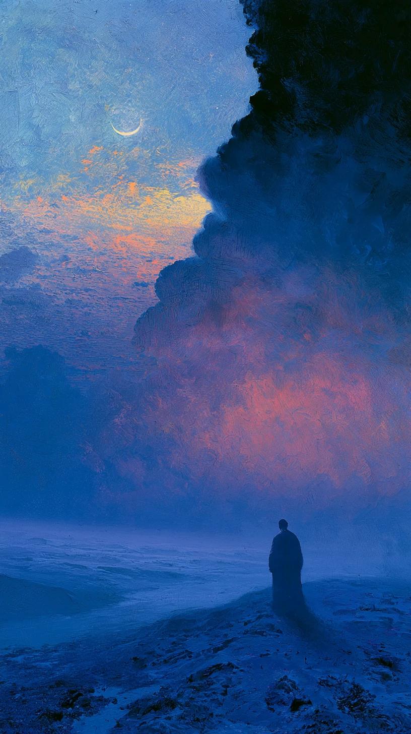 Paysage d’âme surréaliste : esprit et âme en dialogue silencieux