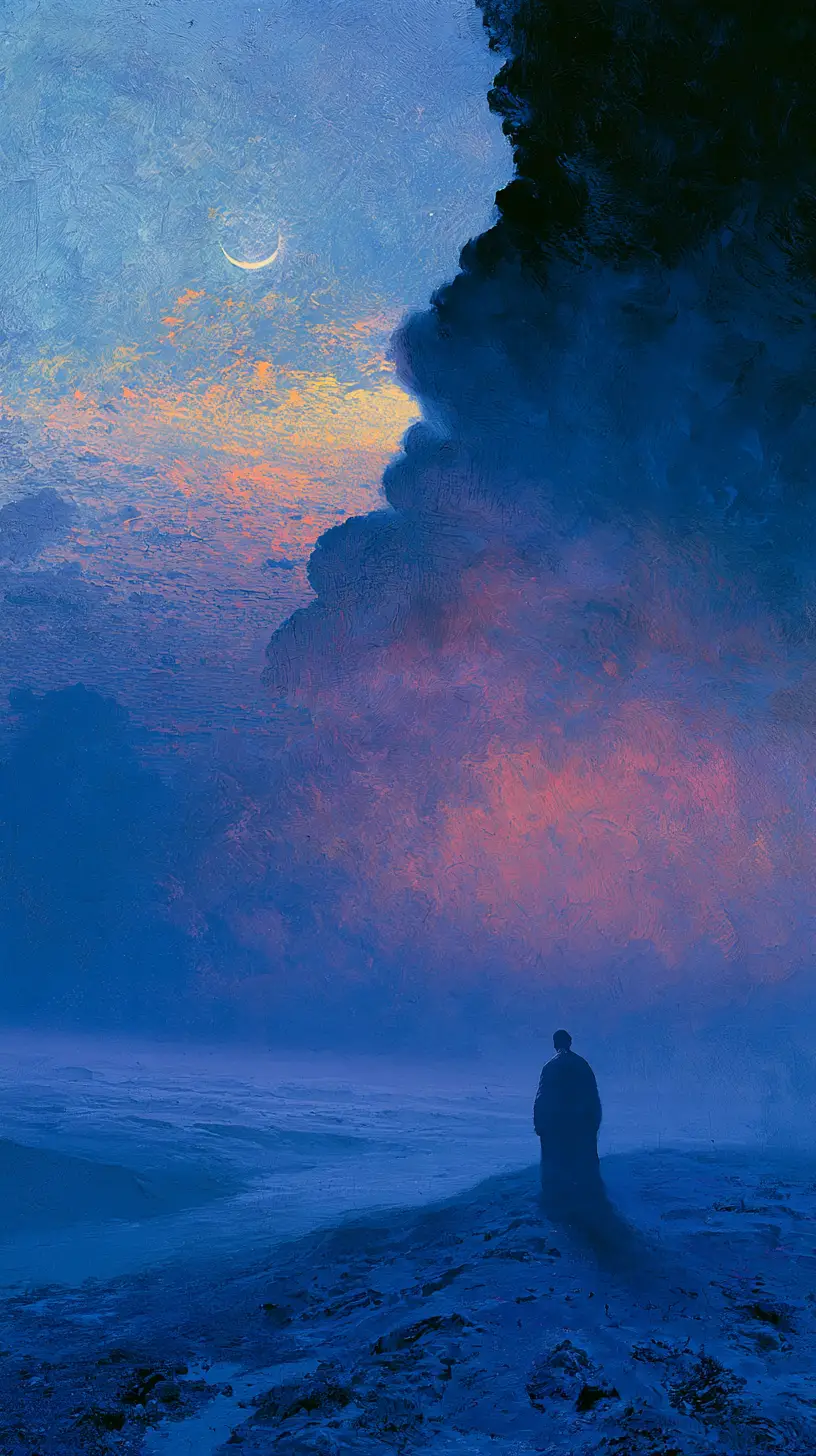 Paesaggio surreale dell’anima: mente e spirito in dialogo silenzioso