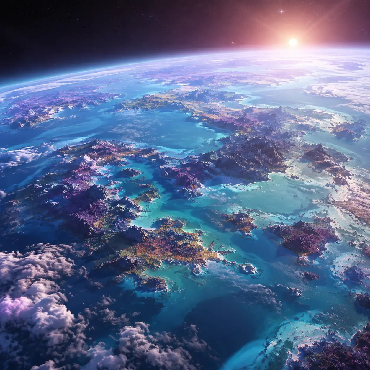 從璀璨軌道視角看見的可居住外星海洋世界
